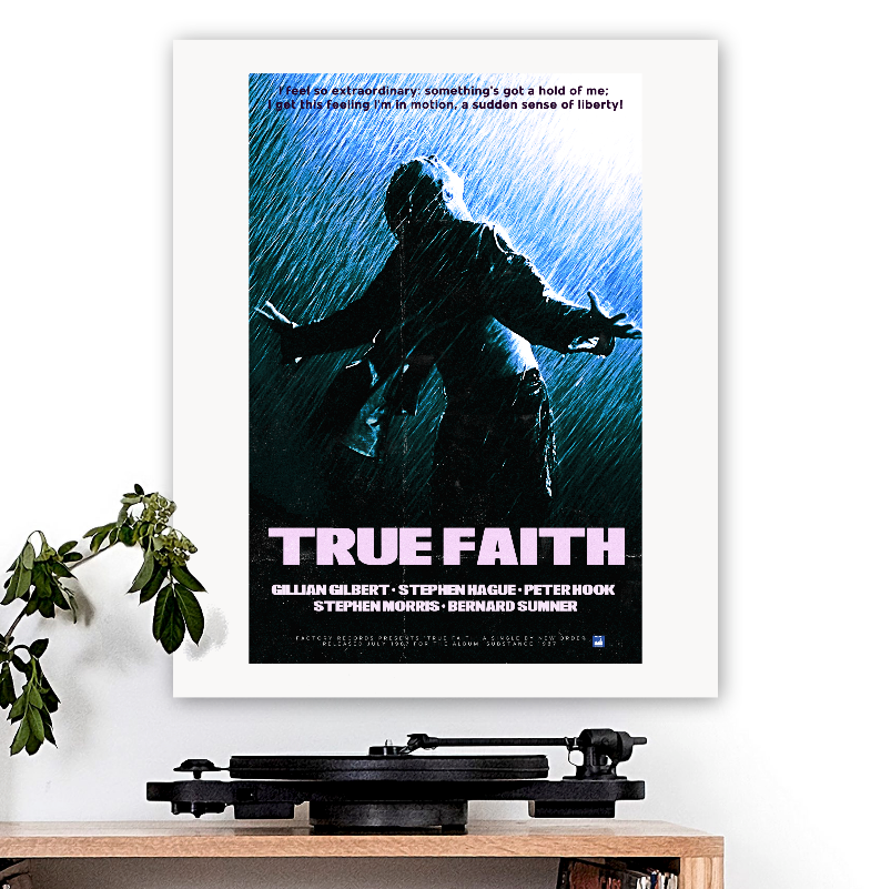 New Order-inspired 'True Faith' Art Print