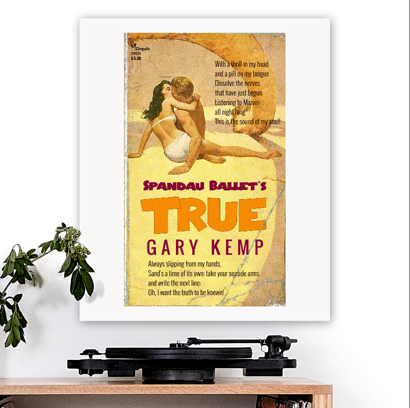 Spandau Ballet-inspired 'True' Art Print