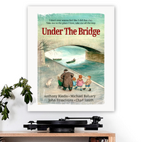 Red Hot Chili Peppers-inspired 'Under The Bridge' Art Print