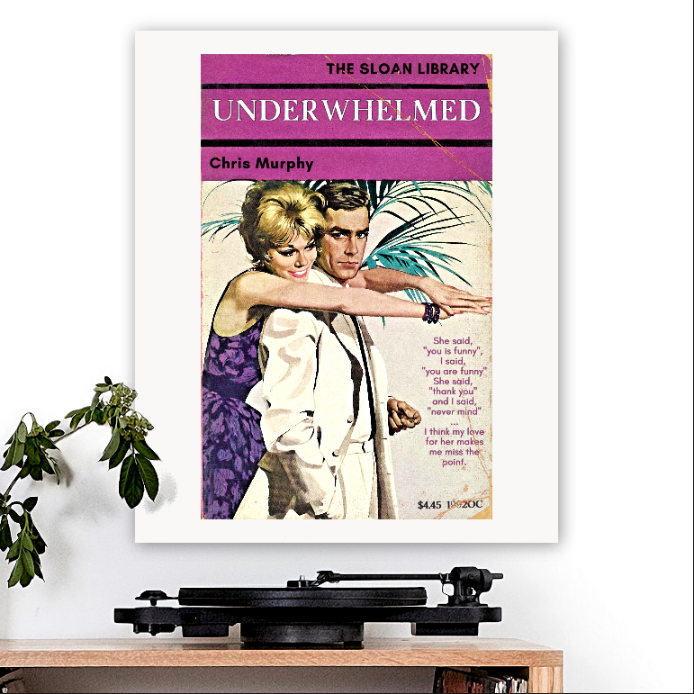 Sloan-inspired 'Underwhelmed' Art Print