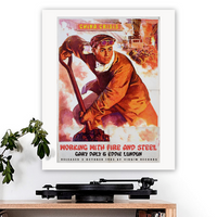 China Crisis-inspired 'Working With Fire and Steel' Art Print