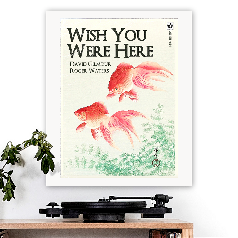 Pink Floyd-inspired 'Wish You Were Here' Art Print