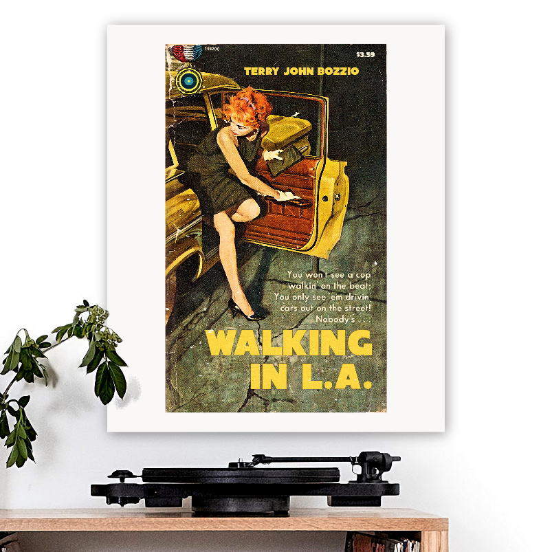 Missing Persons-inspired 'Walking In L.A.' Art Print
