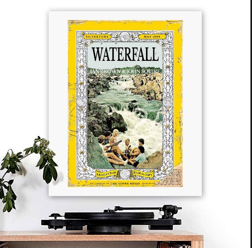 The Stone Roses-inspired 'Waterfall' Art Print