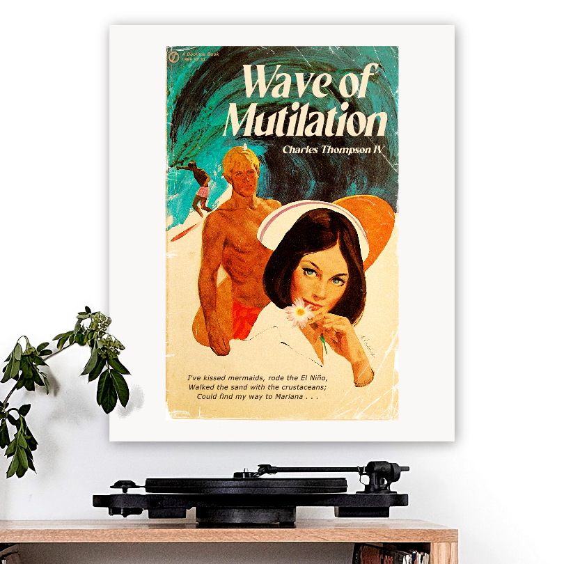 Pixies-inspired 'Wave of Mutilation' Art Print