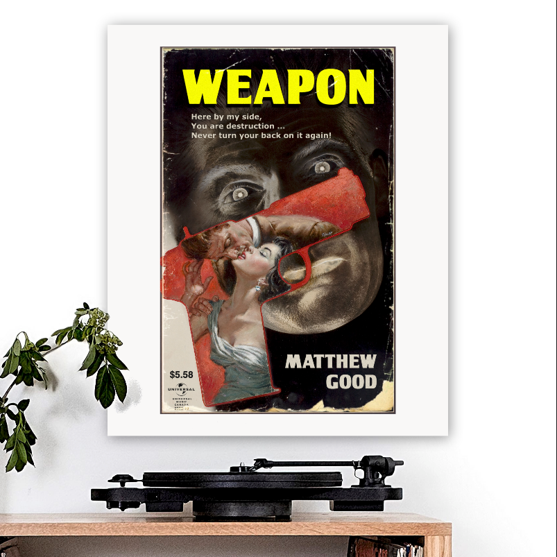 Matthew Good-inspired 'Weapon' Art Print