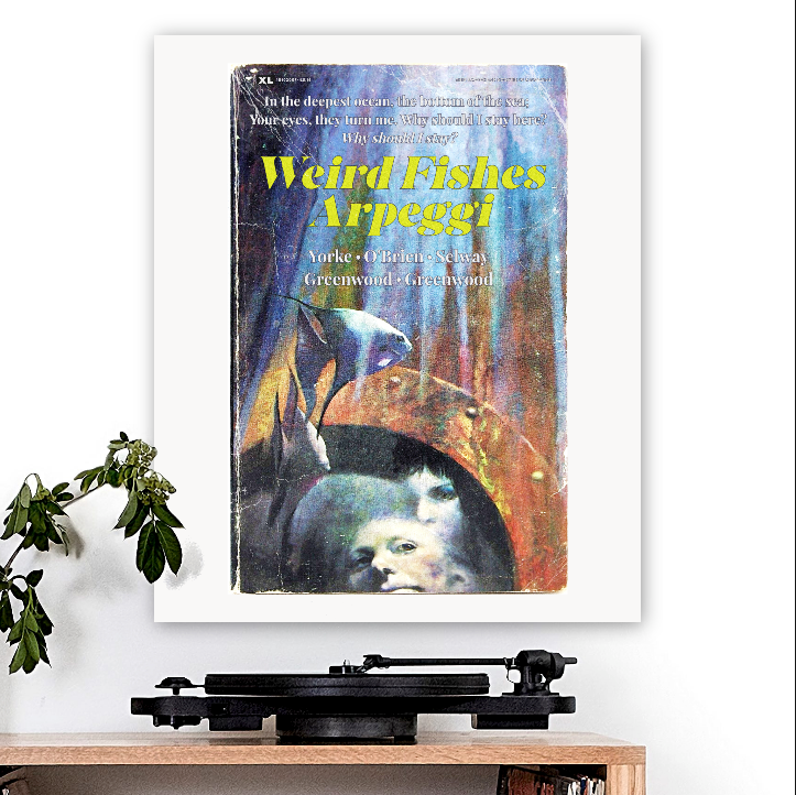 Radiohead-inspired 'Weird Fish/Arpeggi' v2 Art Print