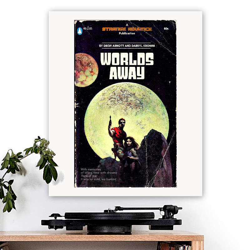 Strange Advance-inspired 'Worlds Away' Art Print