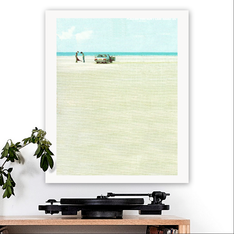Placebo-inspired 'You Don't Care About Us' v2 Art Print