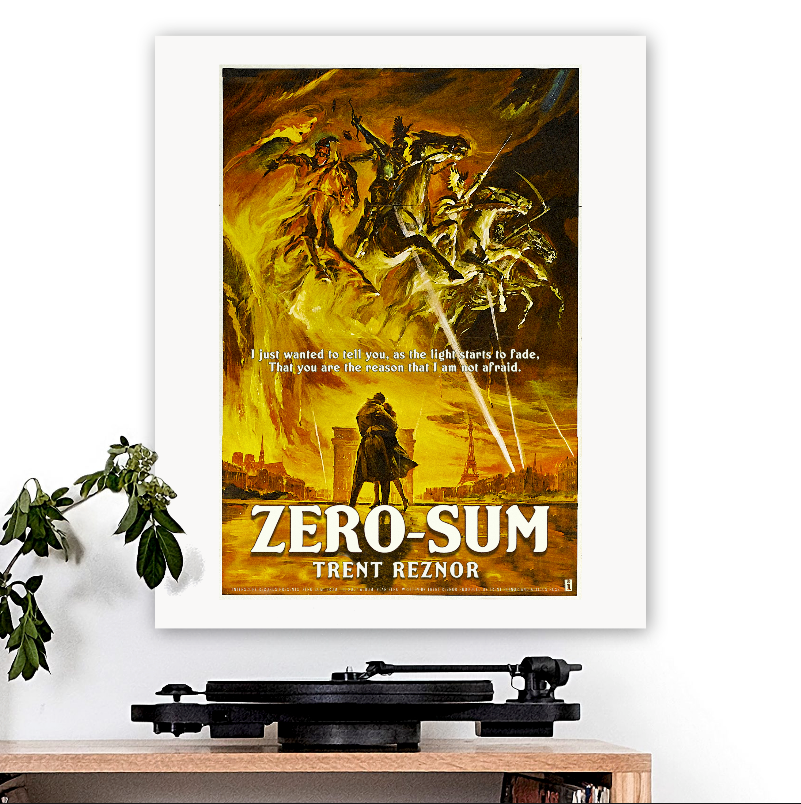 Nine Inch Nails NIN-inspired 'Zero-Sum' Art Print