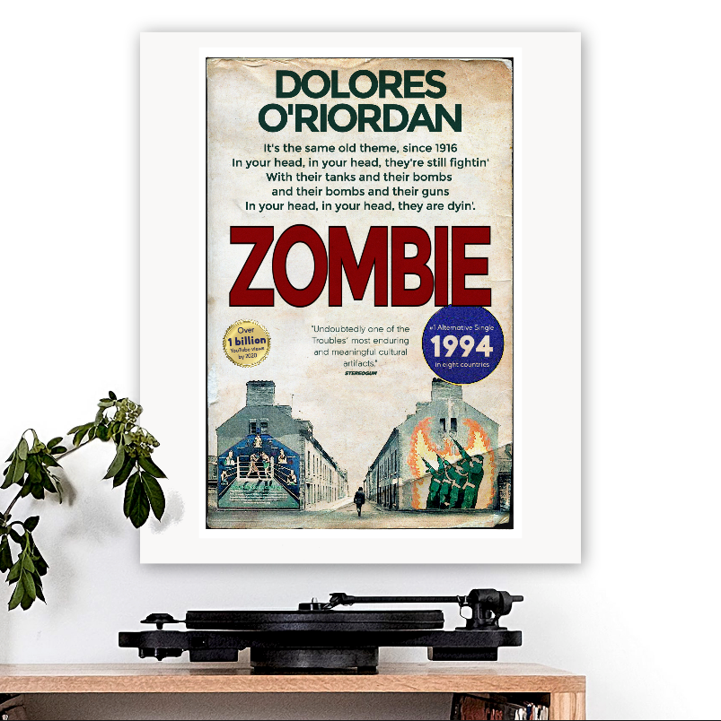 The Cranberries-inspired 'Zombie' Art Print