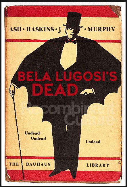 Bauhaus-inspired 'Bela Lugosi's Dead' Art Print · RecombinantCulture