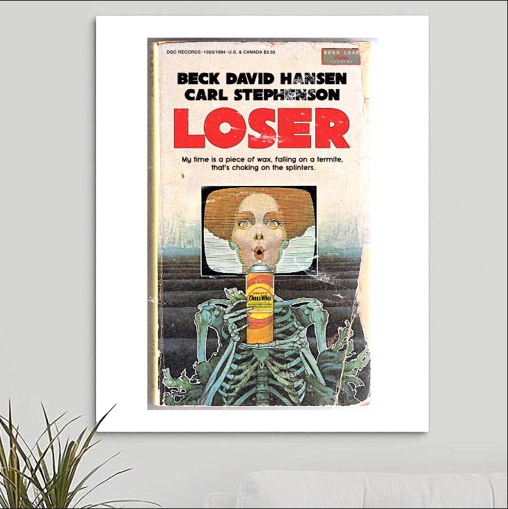 Beck 'Loser' Art Print - RecombinantCulture