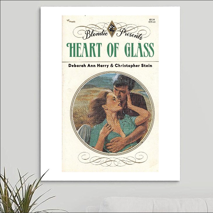 Blondie 'Heart of Glass' Art Print - RecombinantCulture