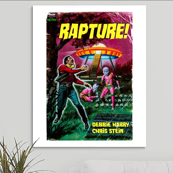 Blondie 'Rapture' v2 Art Print - RecombinantCulture