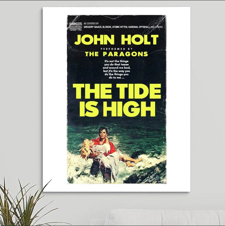 Blondie 'The Tide Is High' Art Print - RecombinantCulture