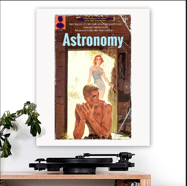 Blue Öyster Cult-inspired 'Astronomy' Art Print - RecombinantCulture