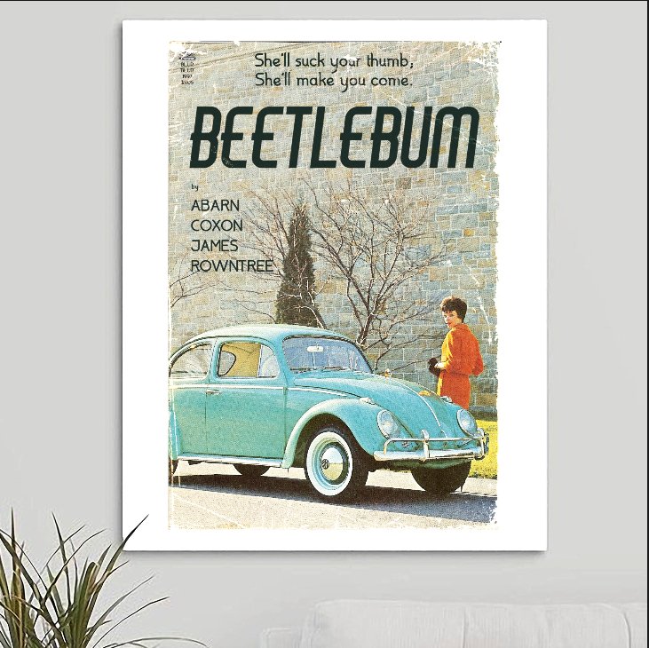 Blur 'Beetlebum' Art Print - RecombinantCulture