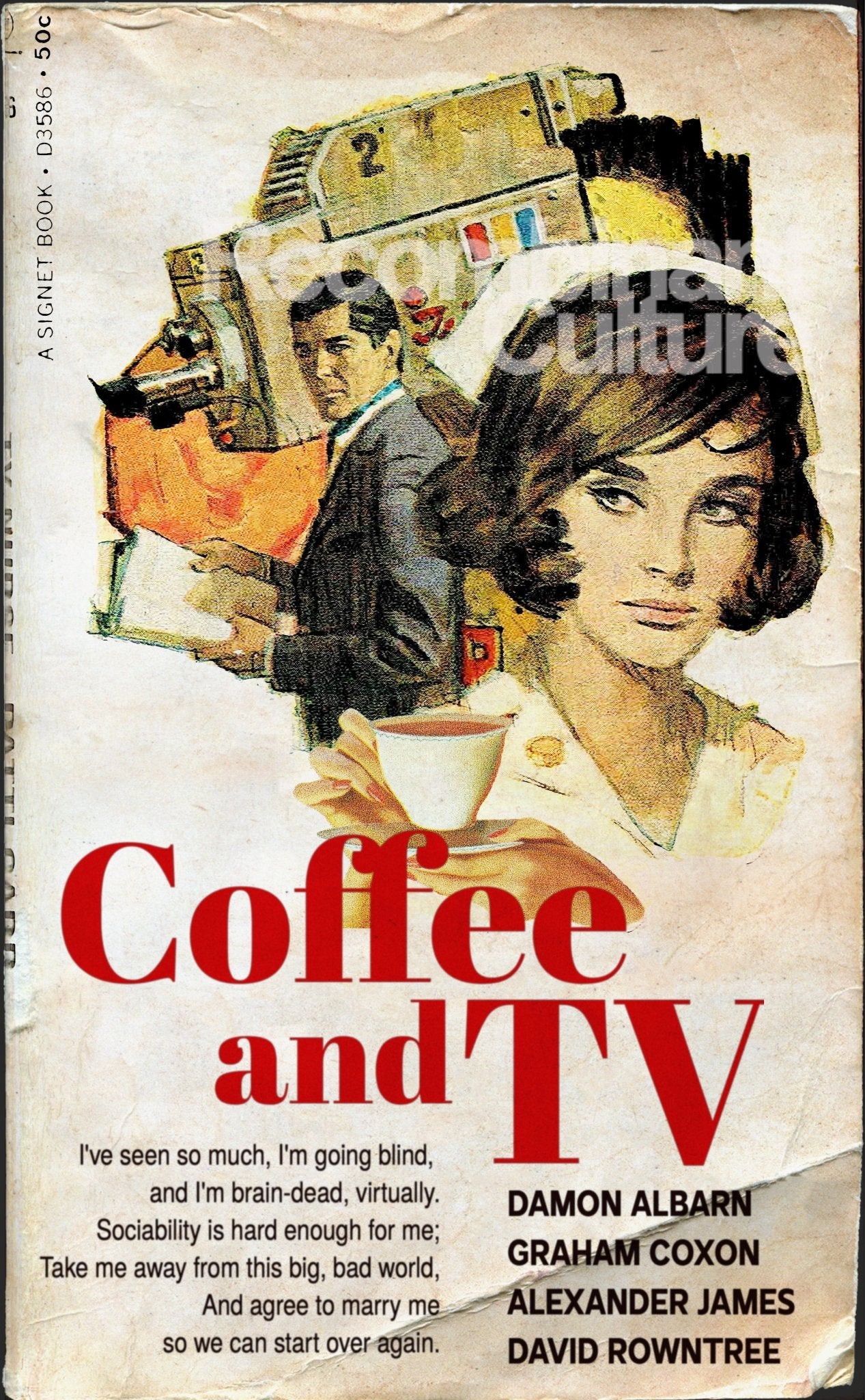 Blur 'Coffee & TV' Art Print - RecombinantCulture