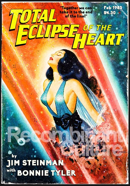 Bonnie Tyler 'Total Eclipse of The Heart' Art Print v2 - RecombinantCulture