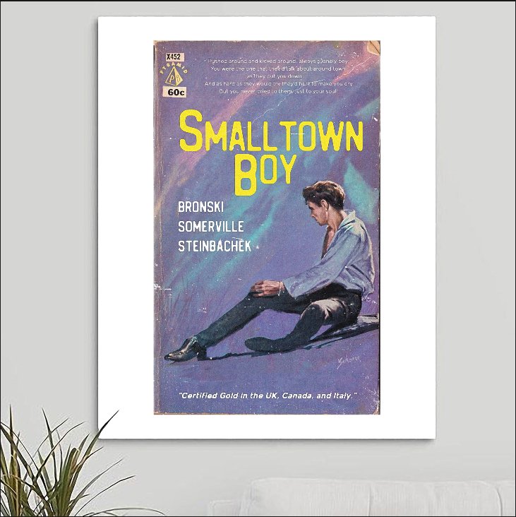 Bronski Beat 'Smalltown Boy' Art Print - RecombinantCulture