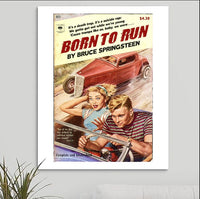 Bruce Springsteen 'Born to Run' Art Print - RecombinantCulture