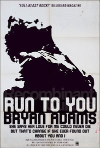 Bryan Adams 'Run To You' Art Print - RecombinantCulture