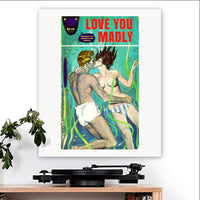 Cake - inspired 'Love You Madly' Art Print - RecombinantCulture