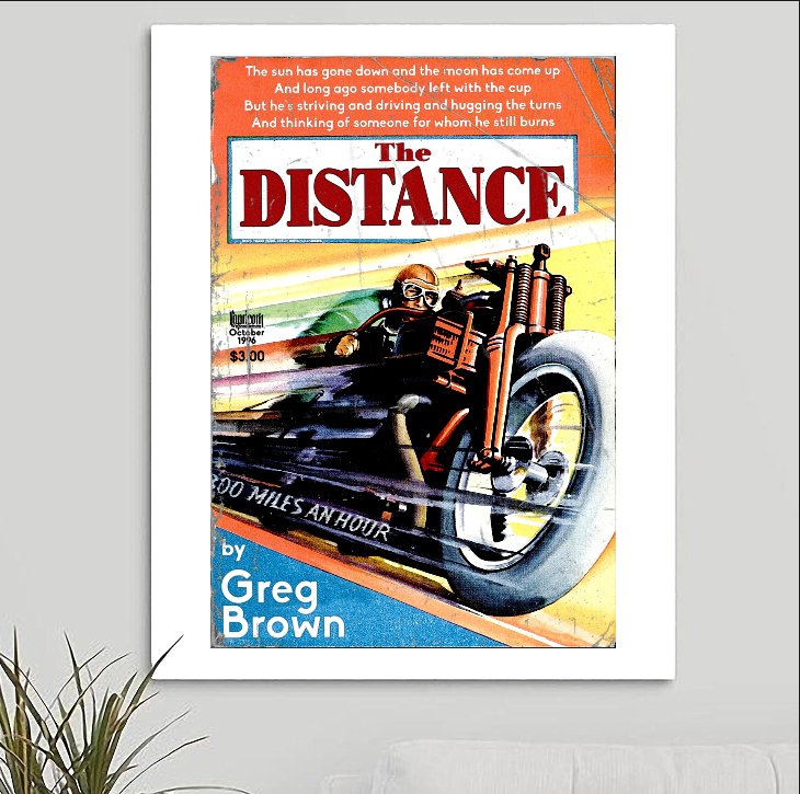 Cake 'The Distance' Art Print - RecombinantCulture