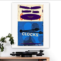 Coldplay - inspired 'Clocks' Art Print - RecombinantCulture