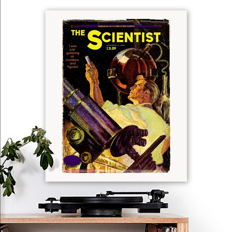 Coldplay - inspired 'The Scientist' Art Print - RecombinantCulture