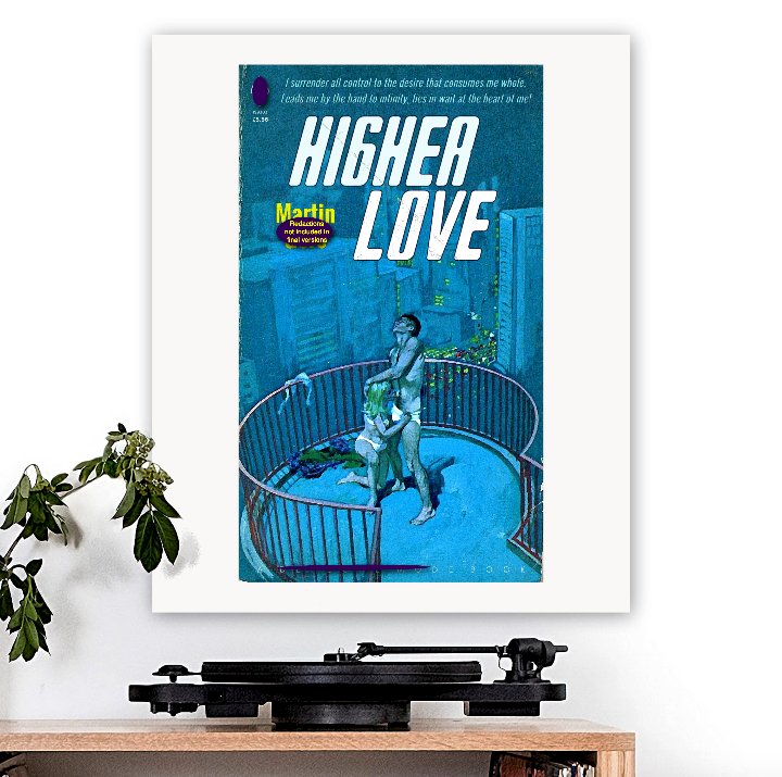 Depeche Mode-inspired 'Higher Love' Art Print - RecombinantCulture