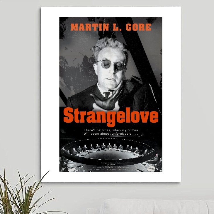 Depeche Mode 'Strangelove' Art Print - RecombinantCulture