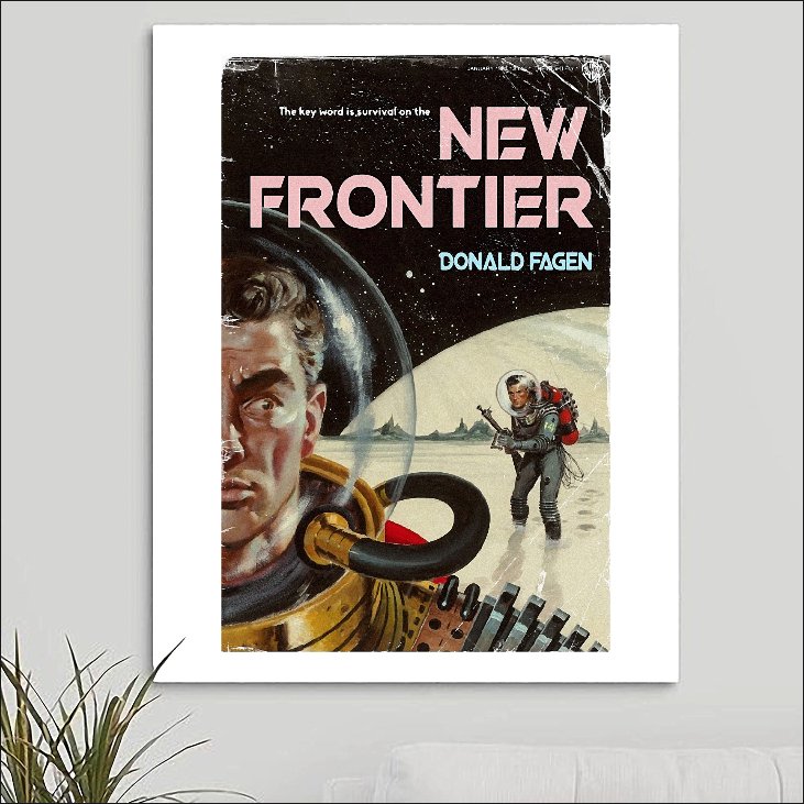 Donald Fagen 'New Frontier' Art Print - RecombinantCulture