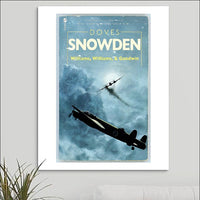 Doves 'Snowden' Art Print - RecombinantCulture