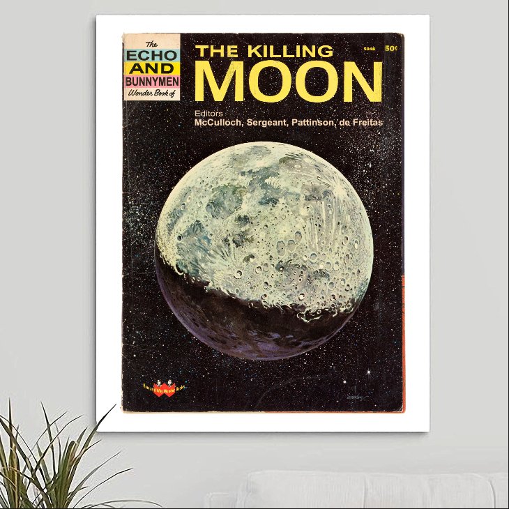 Echo & the Bunnymen 'The Killing Moon' v1 Art Print - RecombinantCulture