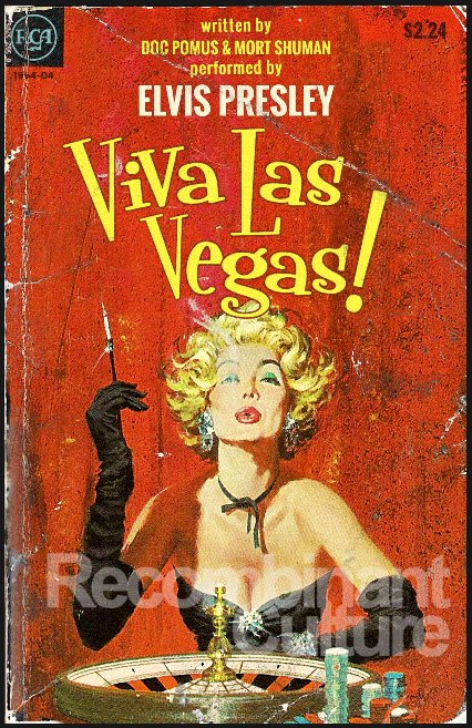 Elvis Presley 'Viva Las Vegas' Art Print - RecombinantCulture