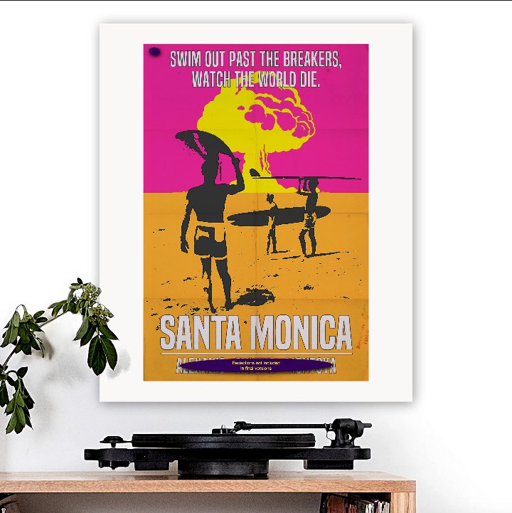 Everclear-inspired 'Santa Monica' Art Print - RecombinantCulture