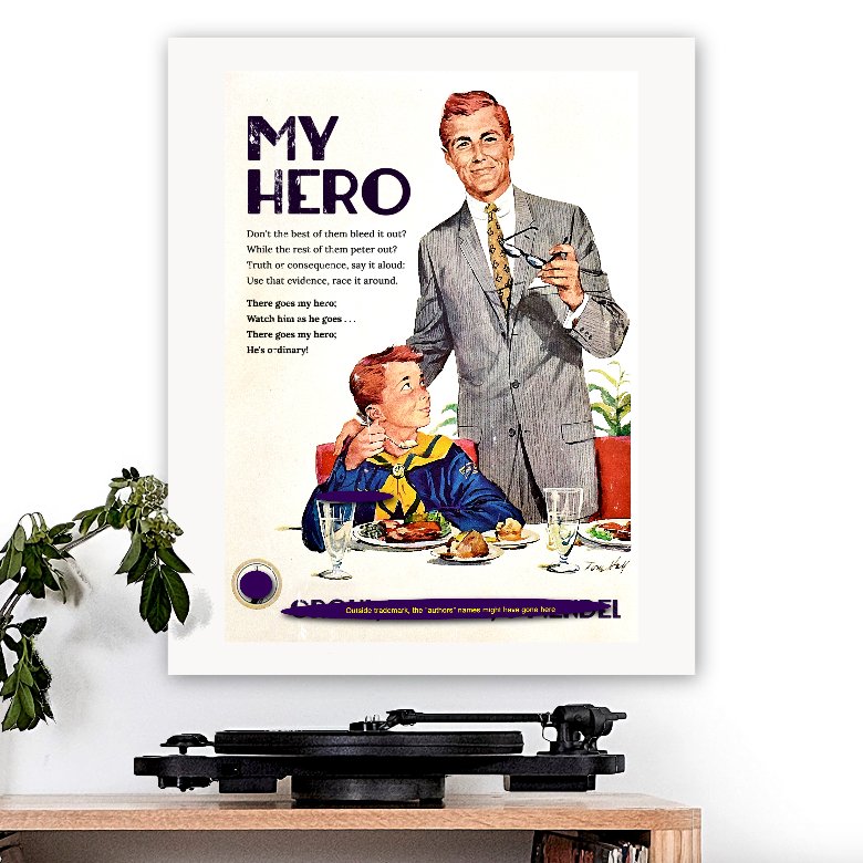 Foo Fighters-inspired 'My Hero' Art Print - RecombinantCulture