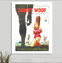 Frank Zappa 'Zomby Woof' Art Print - RecombinantCulture