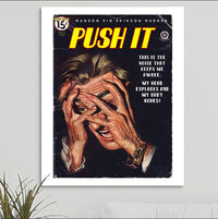 Garbage 'Push It' Art Print - RecombinantCulture