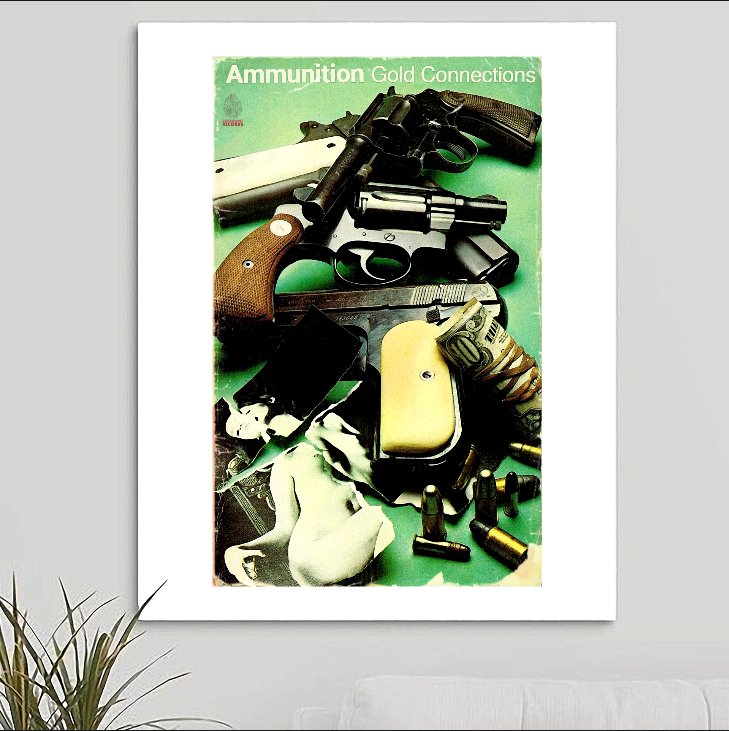 Gold Connections 'Ammunition' Art Print - RecombinantCulture