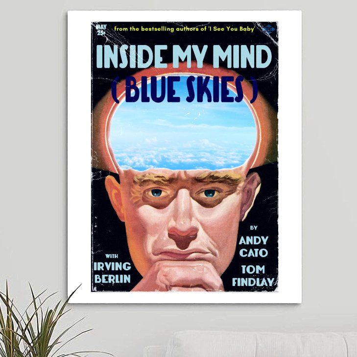 Groove Armada 'Inside My Mind (Blue Skies)' Art Print - RecombinantCulture