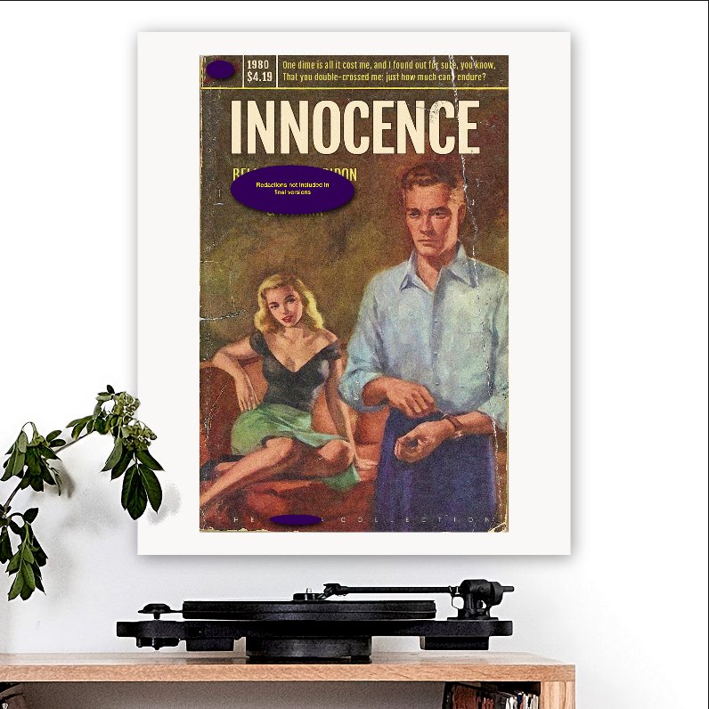 Harlequin-inspired 'Innocence' Art Print - RecombinantCulture