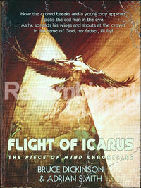 Iron Maiden 'Flight of Icarus' Art Print - RecombinantCulture