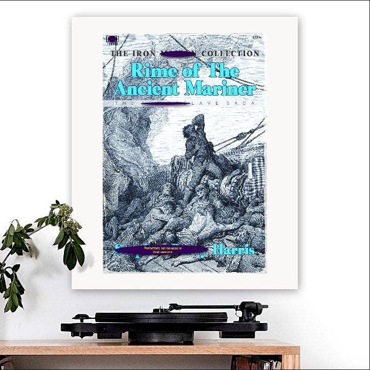 Iron Maiden-inspired 'Rime of The Ancient Mariner' Art Print - RecombinantCulture