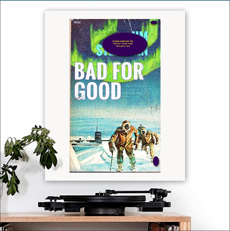 Jim Steinman-inspired 'Bad For Good' Art Print - RecombinantCulture