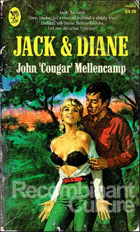 John Cougar Mellencamp 'Jack and Diane' Art Print - RecombinantCulture