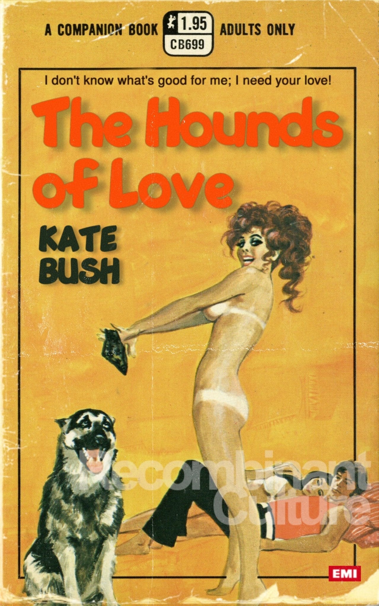 Kate Bush 'Hounds of Love' v1 Art Print - RecombinantCulture