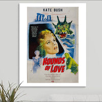 Kate Bush 'Hounds of Love' v2 Art Print - RecombinantCulture